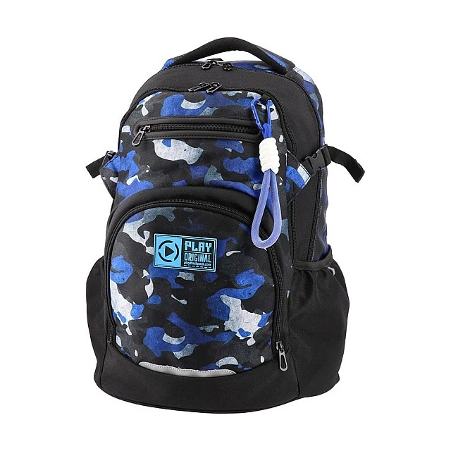 Play Apollo 261 backpack, ergonomic, military blue