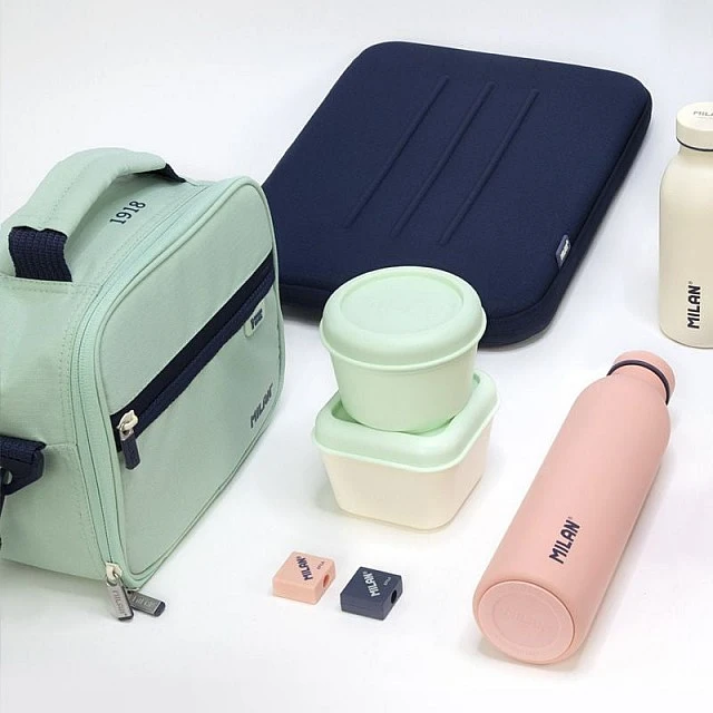Milan Food Bag 1918, with 3 boxes, green