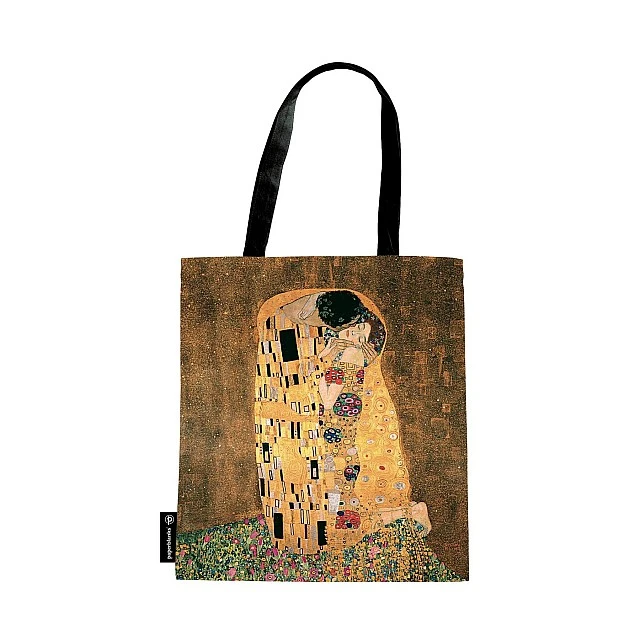 Paperblanks Чанта Klimt - The Kiss, текстилна, 380 х 380 mm