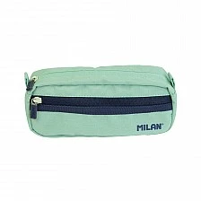 Milan Toiletry bag 1918, with 2 zippers, green