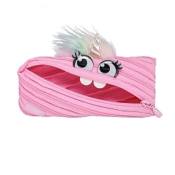 Zipit pencil case Magical Unicorn, medium, pink