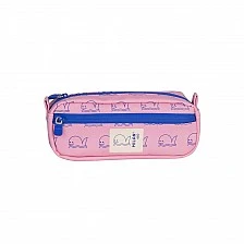 Milan Toiletry bag 460, with 2 zippers, light pink
