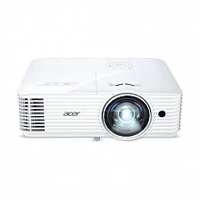 Acer Проектор S1286H, късофокусен, DLP, 3500 lm, 1024 x 768, HDMI, VGA, бял