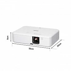 Epson Projector CO-FH02, 3LCD, FullHD, 3000 lm, HDMI, USB, white