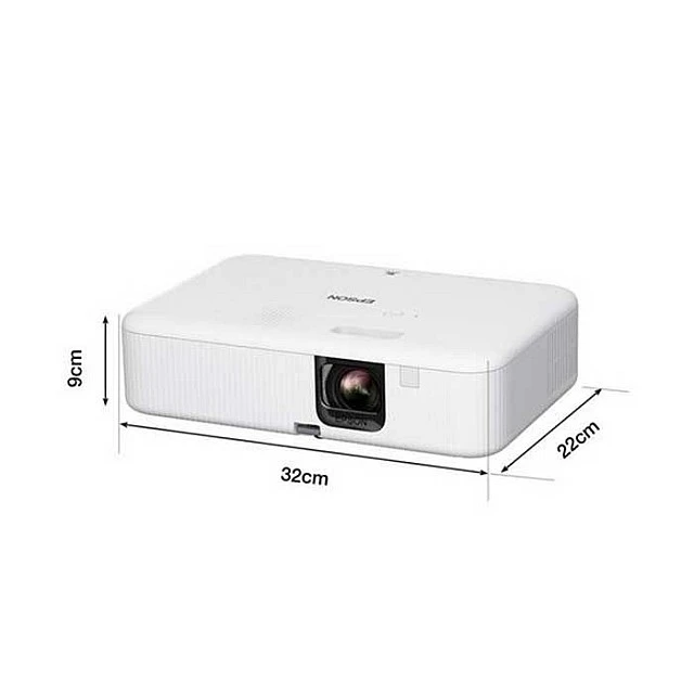 Epson Projector CO-FH02, 3LCD, FullHD, 3000 lm, HDMI, USB, white