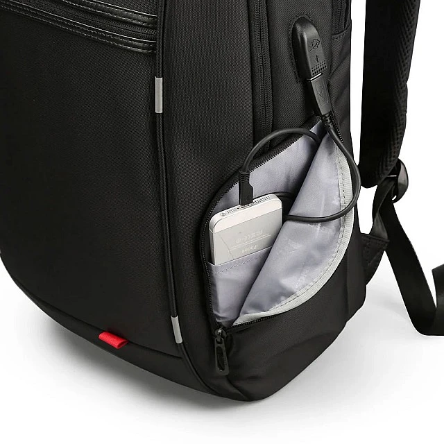 Kingsons Trailtech laptop backpack, 17'', 27 L, black