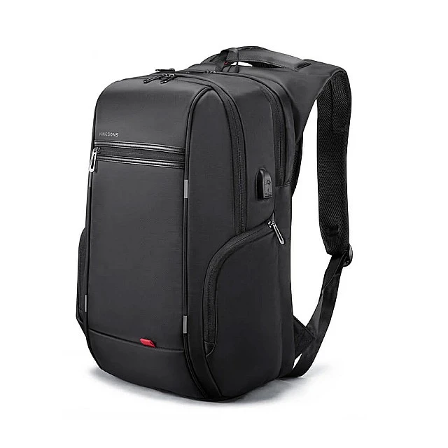 Kingsons Trailtech laptop backpack, 17'', 27 L, black