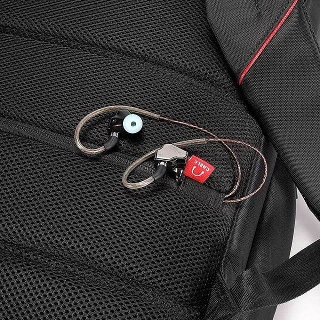 Kingsons Trailtech laptop backpack, 17'', 27 L, black