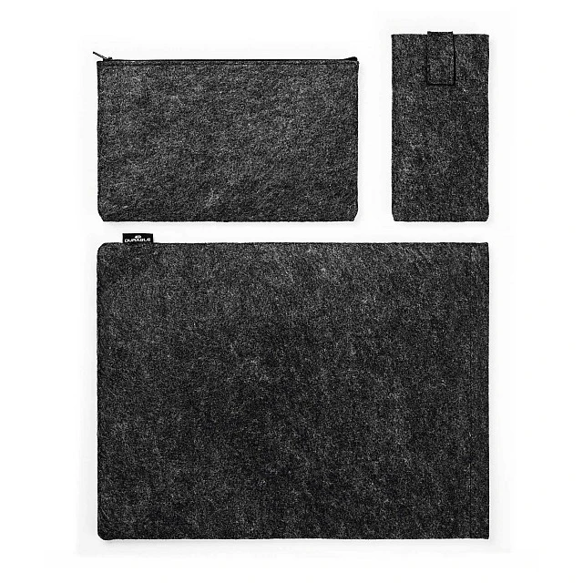 Калъф за лаптоп или таблет Durable Effect Multibag, 16.4, филц