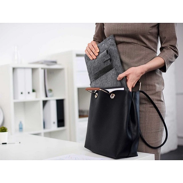 Калъф за лаптоп или таблет Durable Effect Multibag, 16.4, филц