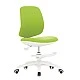 RFG Children’s chair Candy Foot White, damask, green seat, green backrest