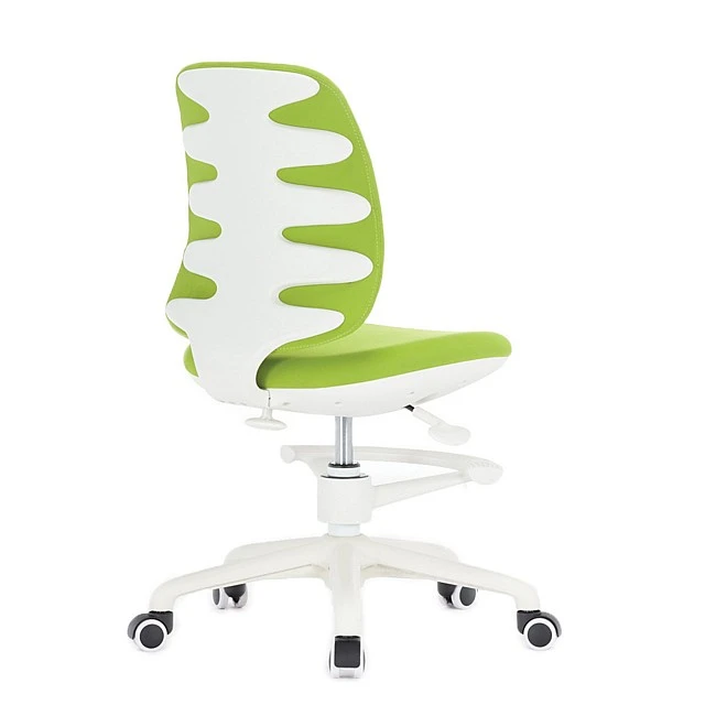 RFG Children’s chair Candy Foot White, damask, green seat, green backrest