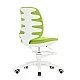 RFG Children’s chair Candy Foot White, damask, green seat, green backrest