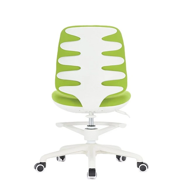 RFG Children’s chair Candy Foot White, damask, green seat, green backrest