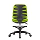 RFG Children’s chair Candy Foot Black, damask, green seat, green backrest