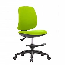 RFG Children’s chair Candy Foot Black, damask, green seat, green backrest