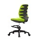 RFG Children’s chair Candy Foot Black, damask, green seat, green backrest