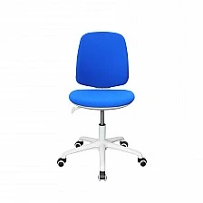 RFG children’s chair Lucky White fabric blue seat blue back