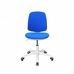 RFG children’s chair Lucky White fabric blue seat blue back