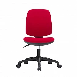 RFG children’s chair Lucky Black fabric red seat red back