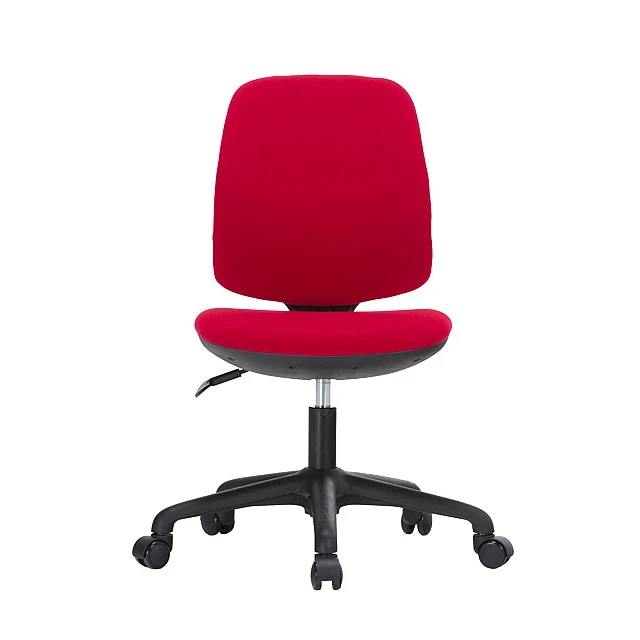 RFG children’s chair Lucky Black fabric red seat red back
