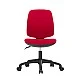 RFG children’s chair Lucky Black fabric red seat red back