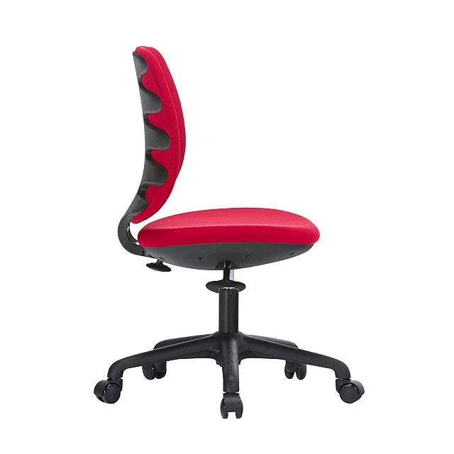 RFG children’s chair Lucky Black fabric red seat red back