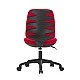 RFG children’s chair Lucky Black fabric red seat red back