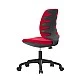 RFG children’s chair Lucky Black fabric red seat red back