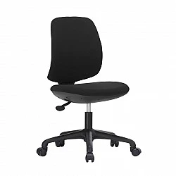 RFG Children’s chair Lucky Black, damask, black seat, black backrest