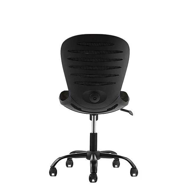 RFG children’s chair Flexy Black fabric and mesh black seat black back