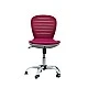 RFG children’s chair Flexy White fabric and mesh cherry seat cherry back