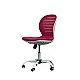 RFG children’s chair Flexy White fabric and mesh cherry seat cherry back