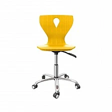 RFG Ученически стол Acrux H, от VIII до XII клас, жълт