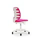 RFG Children’s chair Lucky White, damask, pink seat, pink backrest