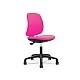 RFG children’s chair Lucky Black fabric pink seat pink back