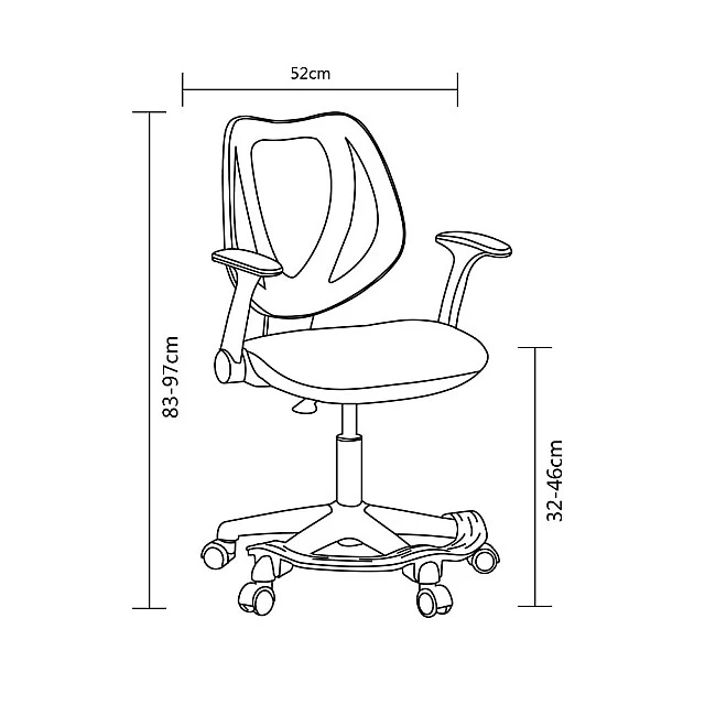 RFG children’s chair Sweety White green