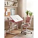 RFG Детски стол Ergo Cute White, розов