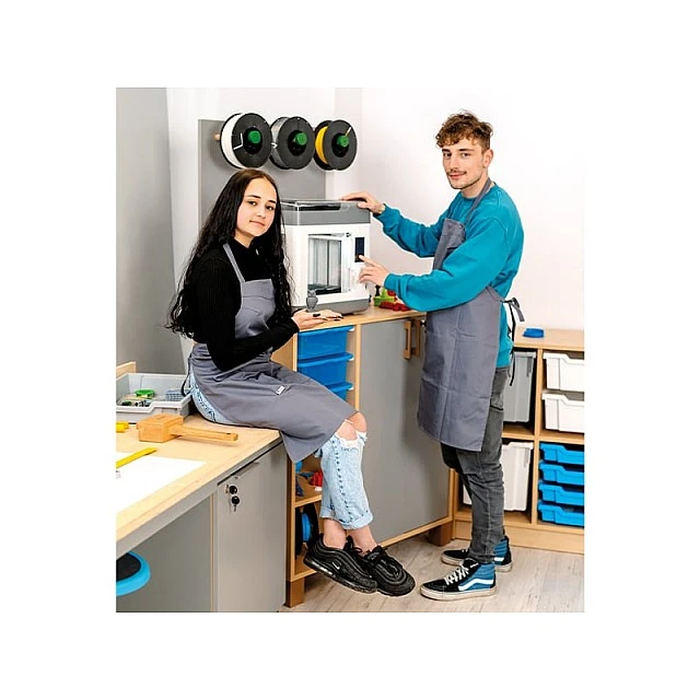 Nowa Szkola 3D printer cabinet, with 3 containers