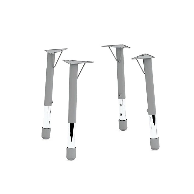 Nowa Szkola Legs, metal, height adjustment 46/53/59 cm, 4 pieces