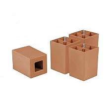 Nowa Szkola Footsteps, 7 x 7 x 10 cm, 4 pieces