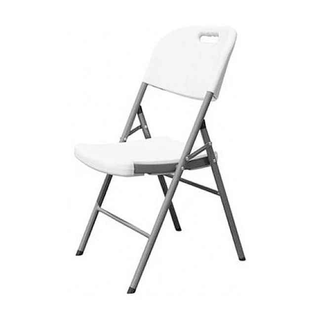 Foldable chair, white