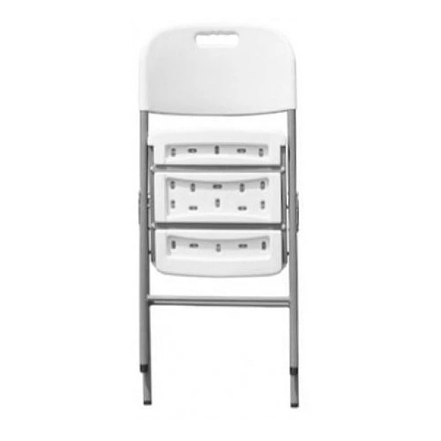 Foldable chair, white