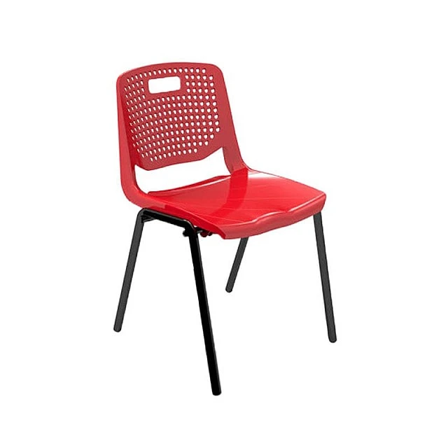 RFG school chair Stilo 430 x 425 x 460 mm red grades 8-12