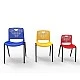 RFG school chair Stilo 430 x 425 x 460 mm blue grades 8-12