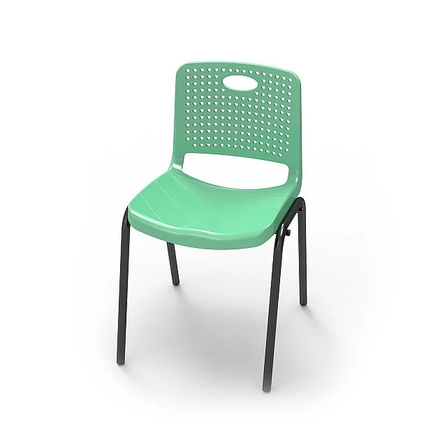 RFG school chair Stilo 430 x 425 x 460 mm green grades 8-12