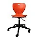 RFG school chair Maxima Move Black orange