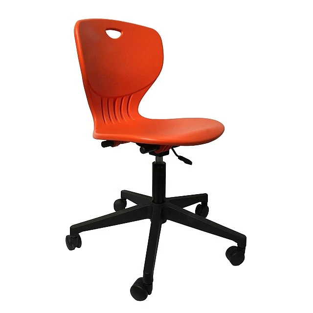 RFG school chair Maxima Move Black orange