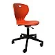 RFG school chair Maxima Move Black orange