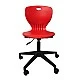 RFG Ученически стол Maxima Move Black, червен
